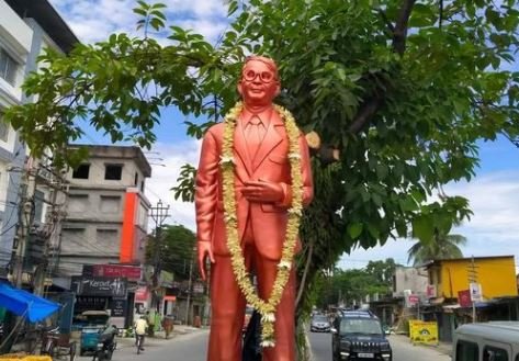 George Mahabert Subba's salik was unveiled at Champasari George Mahabert Subba's salik was unveiled at Champasari